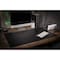 Dacasso Black Leather 38" x 24" Top-Rail Desk Pad PR-1051 - alternate 3